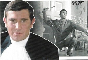 JAMES BOND / GEORGE LAZENBY - James Bond 007 trading card - 2010 Rittenhouse