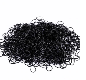 500Pcs/Pack Colorful Small Disposable Hair Bands Scrunchie Girls Elastic Rubber - Picture 1 of 4