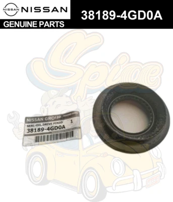 Nissan Genuine SEAL-OIL,DRIVE PINION Infiniti M30d Q70 Y51 3.0 38189-4GD0A - Image 1 of 2