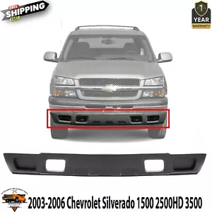 Front Lower Valance Textured Gray For 03-06 Chevrolet Silverado 1500 2500HD 3500 - Picture 1 of 4