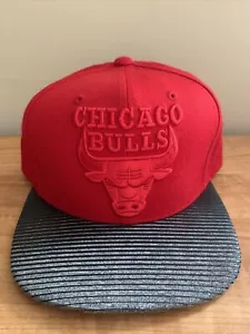 Snapback de los Chicago Bulls Mitchell & Ness - Imagen 1 de 3
