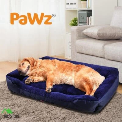 PaWz Pet Bed Dog Cat Calming Bed Sleeping Comfy Cave Washable Mat Extra Large - image 1 of 4