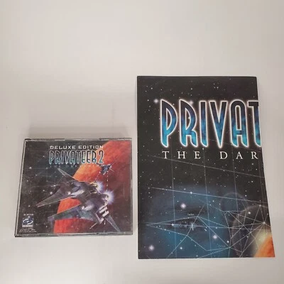 Wing Commander Privateer 2 Darkening Deluxe Edition (PC, 1997) - Case & Map ONLY - Image 1 of 4
