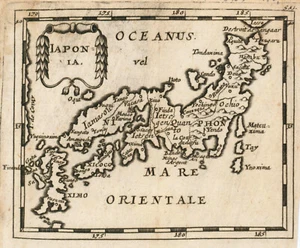 Japan Original Kupferstich Landkarte Duval 1690 - Bild 1 von 1
