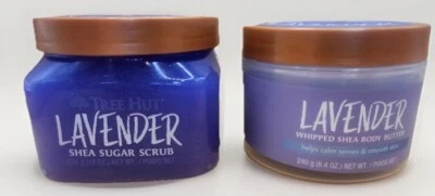 Tree Hut Lavender Shea Sugar Scrub & Body Butter Set DISCONTINUED 2 Pieces - Image 1 of 3