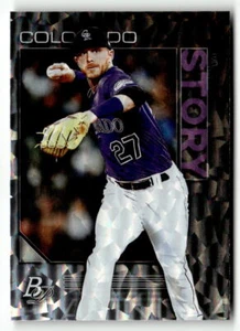 2020 Bowman Platinum #55 Trevor Story Icy - Picture 1 of 2