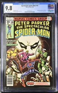 Espectacular Spider-Man #19 CGC 9,8 WP ¡NUEVA LOSA! Cómics de Marvel 6/78 - Imagen 1 de 2