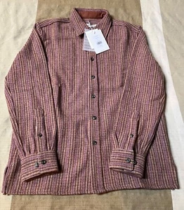 A Kind of Guise Dullu Overshirt Log Fire Stripe Size M - Picture 1 of 5