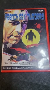 FRENCH SEX MURDERS (1972) MONDO MACABRO DVD RARE HORROR GIALO REGION B - Picture 1 of 10