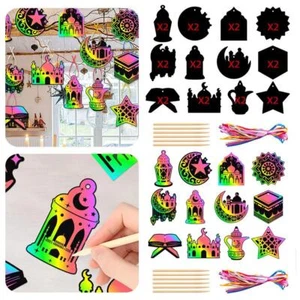 Middle Eastern Festival DIY Scratch Art scratch paper S0D9 - Picture 1 of 9