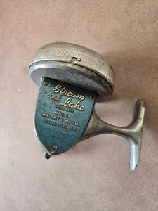 Mulinello da pesca vintage WRIGHT & MCGILL Stream & Lake, Denver Colo. USA, raro - Foto 1 di 6