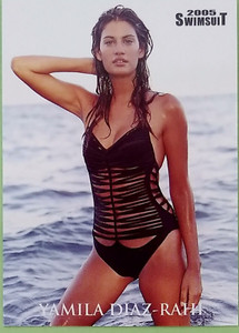 2005 SPORTS ILLUSTRATED SWIMSUIT Trading Card #95 😍 YAMILA DIAZ-RAHI
