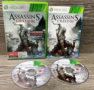 Xbox 360 Assassins Creed III Game Special Exclusive Edition PAL Historical RPG - Picture 1 of 10