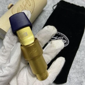 Saxofón Profesional Alto Tenor Soprano Metal Boquilla Talla 5678 - Dorado - Imagen 1 de 13