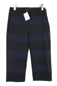 NAUTICA Woven Pant Hose Damen US 2 Gestreift Gerade Knöchellang Dehnbar - Bild 1 von 5
