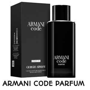 ARMANI CODE PARFUM By Giorgio Armani For Men 4.2fl Oz/125ml Free Ship