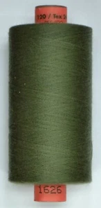 Rasant 120 Thread, 1000m, Colour 1626 DARK KHAKI GREEN, Sewing & Quilting Thread - Imagen 1 de 1