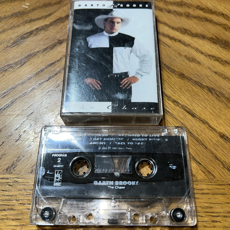 1992 Garth Brooks The Chase Cassette Tape Liberty Records - Image 1 of 1