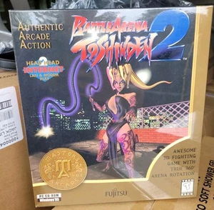 Vintage Anime Battle Arena Toshinden 2 PC New Sealed Big Box Sealed New - Picture 1 of 3