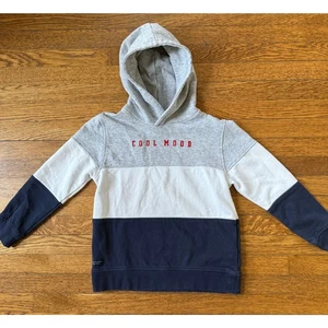 Zara Boys' Cool Mood Hooded Sweatshirt Size 8 - Picture 1 of 4