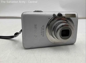 Canon IXUS 95 IS Silver 10.0 MP 3x Optical Zoom Powershot Digital Camera - Picture 1 of 6