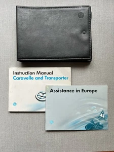 VOLKSWAGEN TRANSPORTER T4 OWNERS MANUAL / HANDBOOK & WALLET 1991 - 2002 - Picture 1 of 17