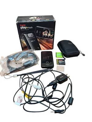 Kodak Zi10 HD Video Camera Camcorder Play Touch Black Good Working Condition - Image 1 of 3