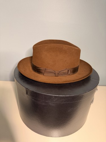 Vintage 1950s Lee Blue Label Felt Fedora Hat Size 7 | eBay
