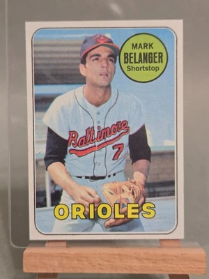 1969 Topps - Mark Belanger #299 (sharp card) - Image 1 of 2