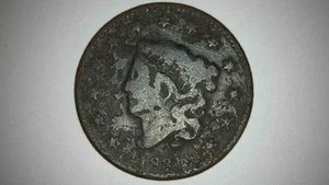 1831 - Matron Head, Large Cent, 1c #487 - Bild 1 von 6