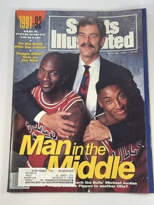 🏀 Vintage Sports Illustrated 11/91 - Chicago Bulls NBA Preview! 🏆 - Bild 1 von 3