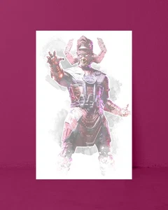GALACTUS watercolor painting art print/poster FREE S&H! Fantastic Four - Picture 1 of 4