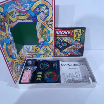 Vintage Go For Broke - MB Games 1993 - Missing Dice & One Ball Bearing - Image 1 of 4