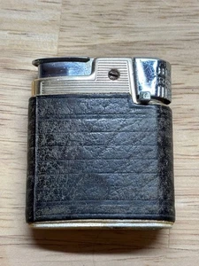 Accendino RONSON in pelle nero - Foto 1 di 6