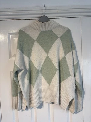 TU Check Jumper Women’s UK Size 14. - Image 1 of 4