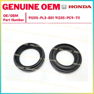 HONDA GENUINE OEM DRIVESHAFT OIL SEALS CIVIC CRX 88-91 91205PL3B01, 91205PC9711 - Bild 1 von 1