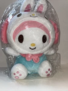 Sanrio My Melody Peluche Llavero Mascota Conejito Rosa Disfraz Hello Kitty Licenciado - Imagen 1 de 5