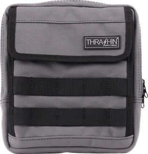 THRASHIN SUPPLY CO. Handlebar Bag Slim - Gray THB-0030 - Picture 1 of 6