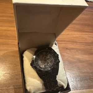 armitron herrenuhr automatik schwarz skelett - Bild 1 von 6