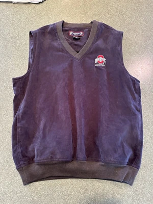 New Men’s M Montery Club black Pullover Vest Ohio State Basketball  University  - Image 1 of 4