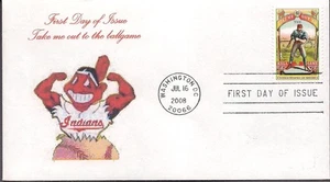 Take Me out to Ballgame FDC- Cleveland Indians- ACE 020 - Picture 1 of 1