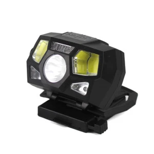 Tactical Helmet Light Signal Sensor Headlamp USB Charging Waterproof Headlight - Picture 1 of 7