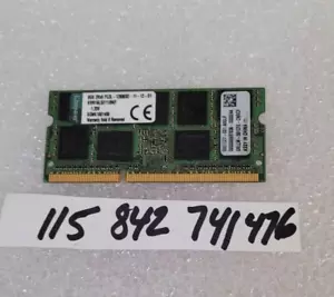 KINGSTON 8GB 1600MHz DDR3L PC3-12800 ECC CL11 1.35V SODIMM - Picture 1 of 1