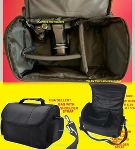 LARGE CASE BAG TO CAMERA VIDEO CAM SONY FDR-AX700 DSC-HX300 B HX350 HX500 IS - Picture 1 of 11
