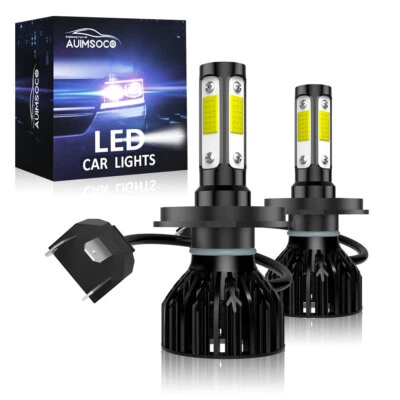 Faro LED 10000W H4/9003 bombillas altas/bajas 2x para Honda CR-V LX Sport 1997-2014 Foto 1 de 4