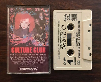 Culture Club: Waking Up With The House On Fire Cassette Tape - 80s New Wave - Image 1 of 2