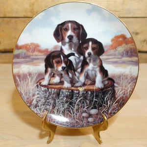 Hamilton Collection Decorative Plate The Lookout Jim Lamb Swanky Barn - Picture 1 of 12