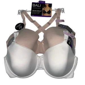 Bali Bra Underwire Light Lift Back Smoothing Convertible Soft Foam Comfort 0082 - Picture 1 of 48