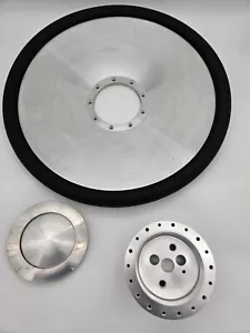 15" blank uncut raw billet steering wheel used by forgiato amani rucci DUB etc - Picture 1 of 2