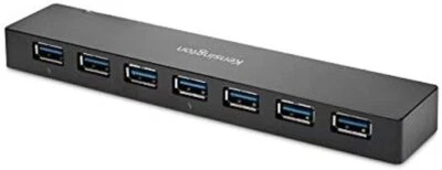 Kensington USB 3.0 7-Port Hub, Transfer Speeds up to 5 Gbps, Plug and Play - Image 1 of 4